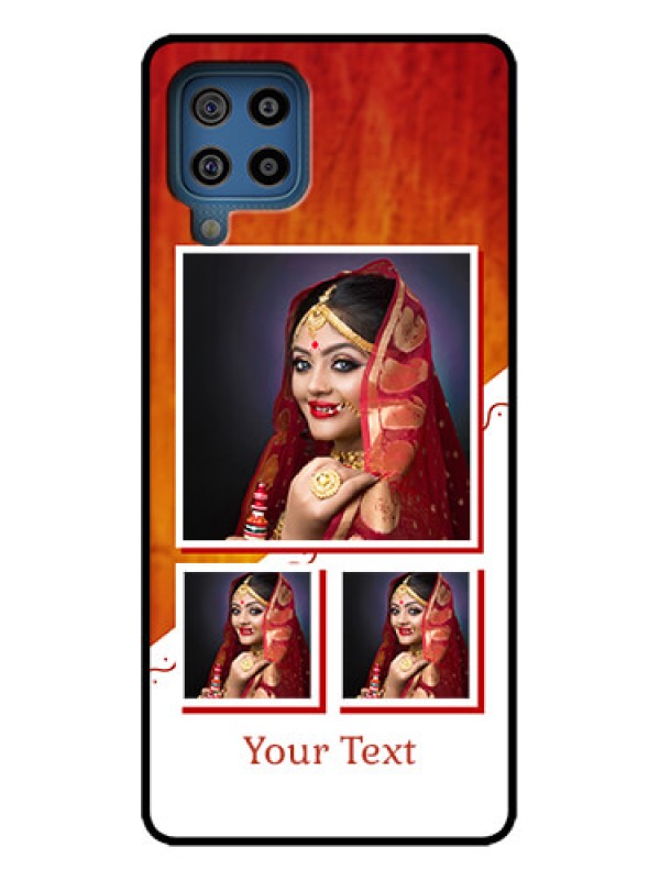 Custom Galaxy M32 4G Prime Edition Custom Metal Phone Case - Wedding Memories Design