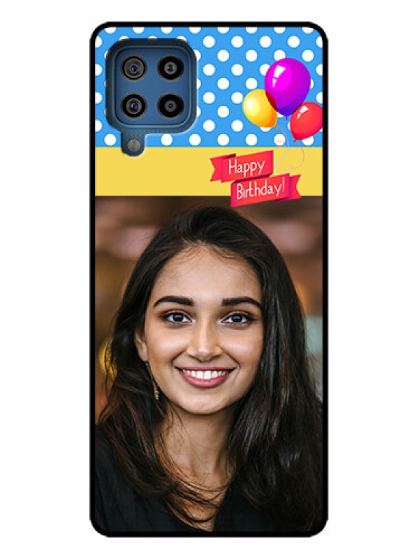 Custom Galaxy M32 4G Prime Edition Custom Metal Phone Case - Happy Birthday Design