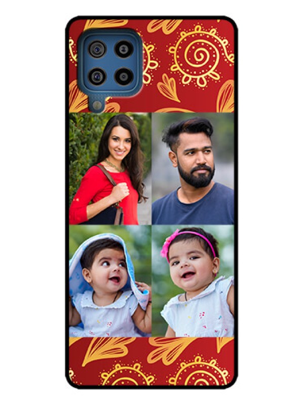 Custom Galaxy M32 4G Prime Edition Custom Metal Phone Case - 4 Image Traditional Design