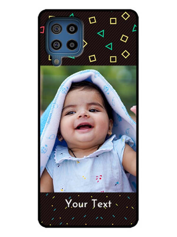 Custom Galaxy M32 4G Prime Edition Custom Metal Phone Case - With Confetti Birthday Design