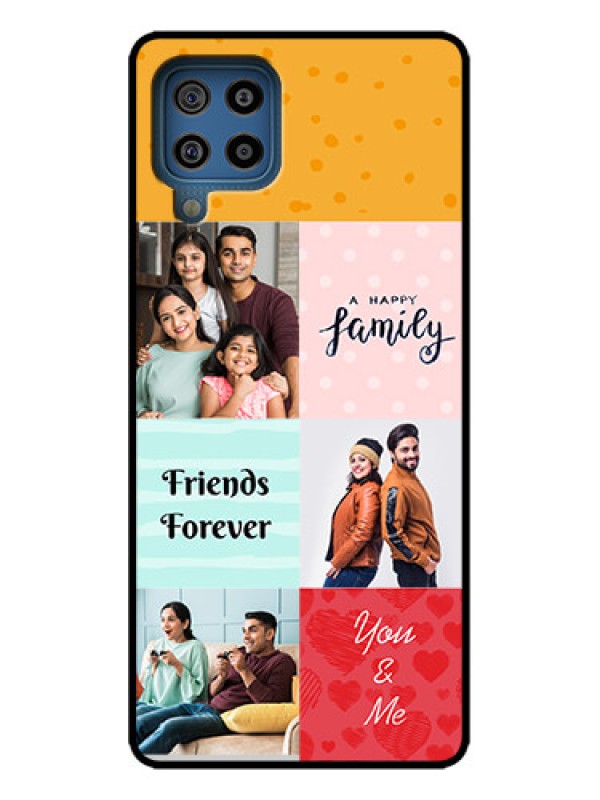 Custom Galaxy M32 4G Prime Edition Custom Metal Phone Case - Images With Quotes Design