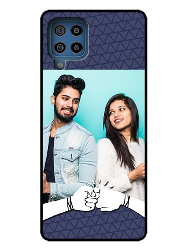 Custom Galaxy M32 4G Prime Edition Custom Metal Phone Case - With Best Friends Design