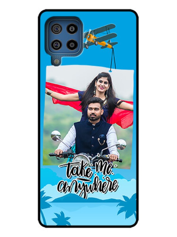 Custom Galaxy M32 4G Prime Edition Custom Metal Phone Case - Traveller Design