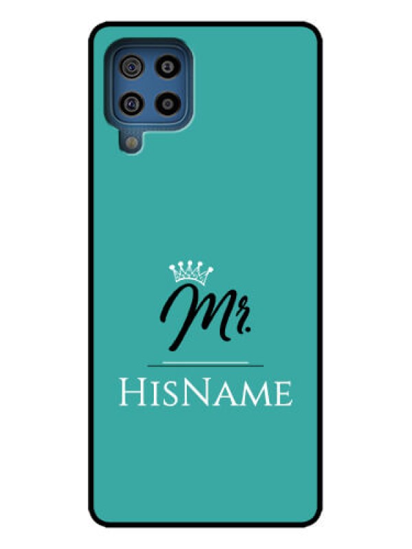Custom Galaxy M32 4G Prime Edition Custom Metal Phone Case - Mr With Name Design