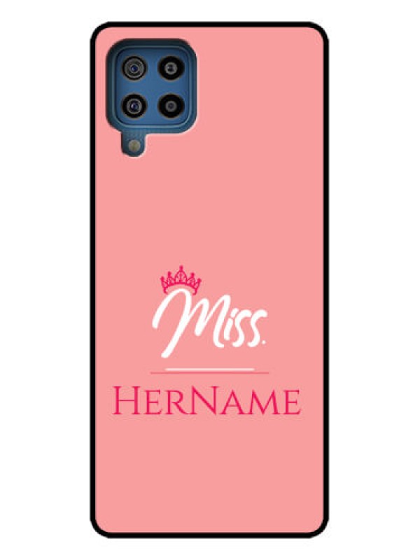 Custom Galaxy M32 4G Prime Edition Custom Metal Phone Case - Mrs With Name Design