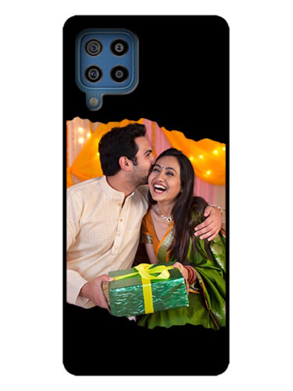 Custom Galaxy M32 4G Prime Edition Custom Metal Phone Case - Tear - Off Design