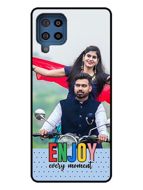Custom Galaxy M32 4G Prime Edition Custom Metal Phone Case - Enjoy Every Moment Design