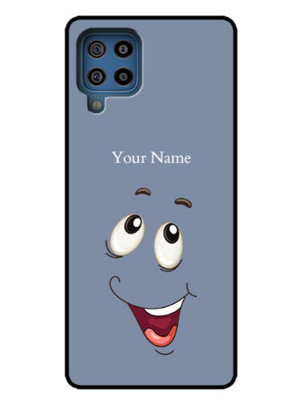 Custom Galaxy M32 4G Prime Edition Custom Metal Phone Case - Laughing Cartoon Face Design