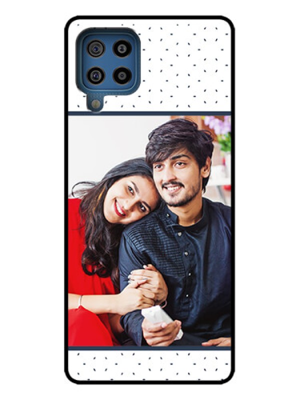 Custom Galaxy M32 4G Custom Metal Phone Case - Premium Dot Design