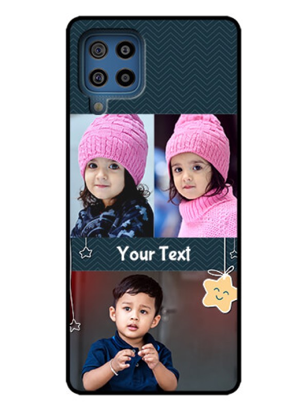 Custom Galaxy M32 4G Custom Metal Phone Case - Hanging Stars Design