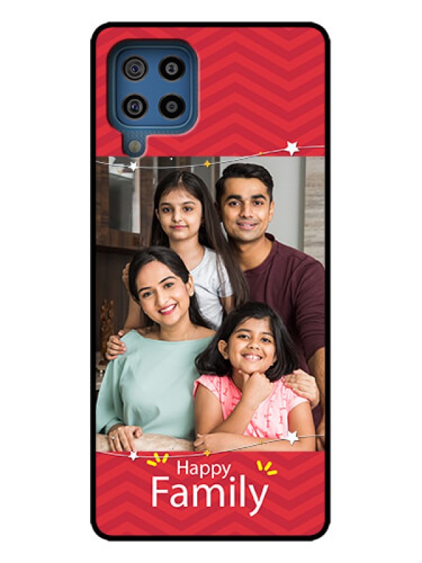 Custom Galaxy M32 4G Custom Metal Phone Case - Happy Family Design