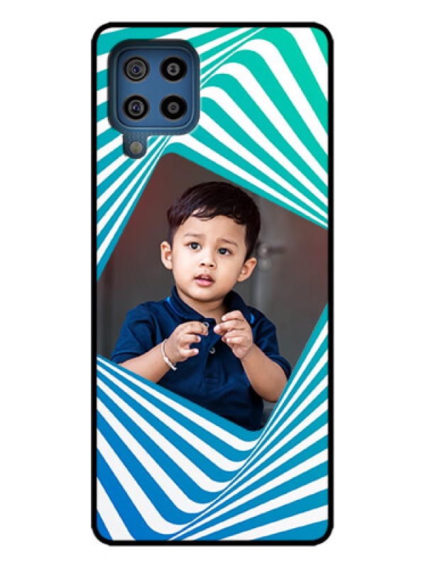 Custom Galaxy M32 4G Custom Metal Phone Case - Abstract Spiral Design