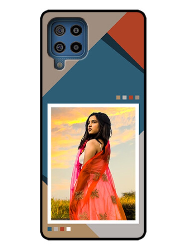 Custom Galaxy M32 4G Custom Metal Phone Case - Retro Color Pallet Design