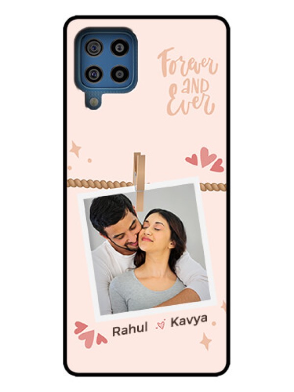 Custom Galaxy M32 4G Custom Metal Phone Case - Forever And Ever Love Design