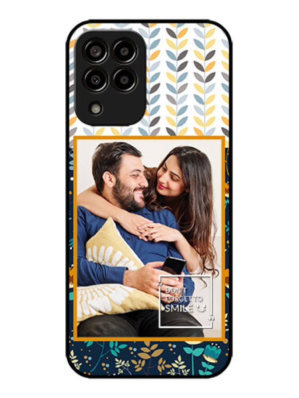 Custom Galaxy M33 5G Custom Metal Phone CasePattern Design