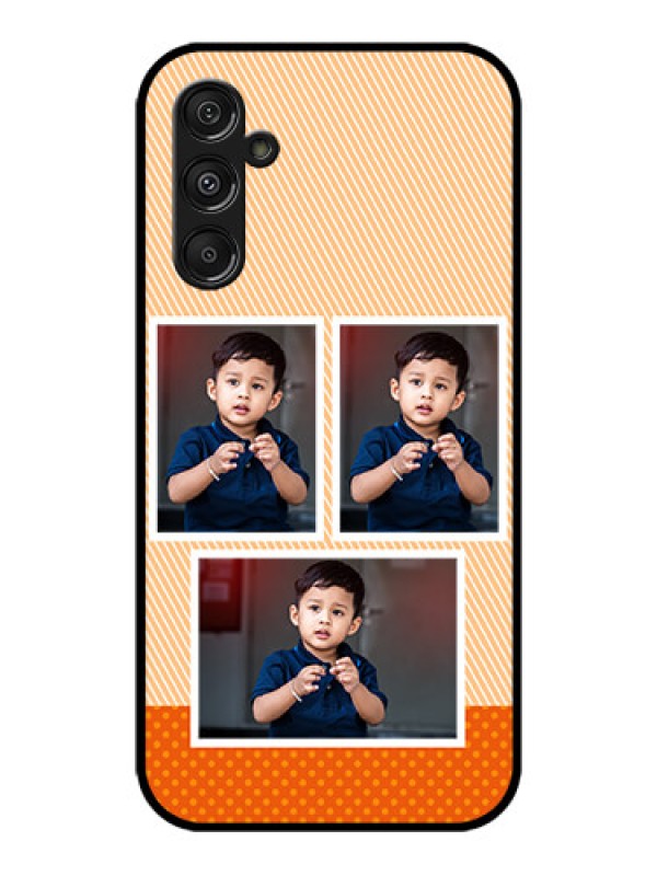 Custom Galaxy M34 5G Custom Metal Phone CaseBulk Photos Upload Design