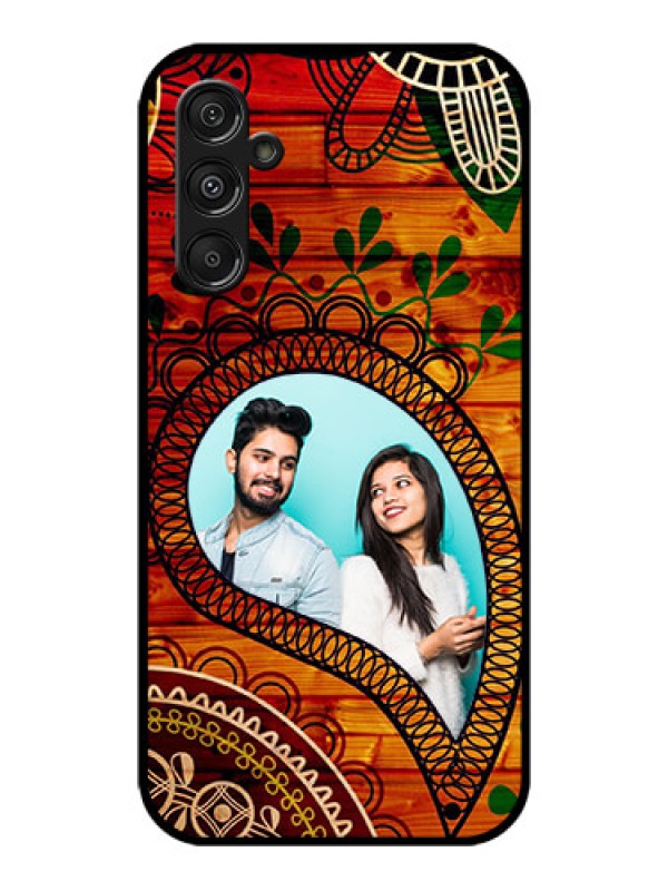 Custom Galaxy M34 5G Custom Metal Phone CaseAbstract Colorful Design