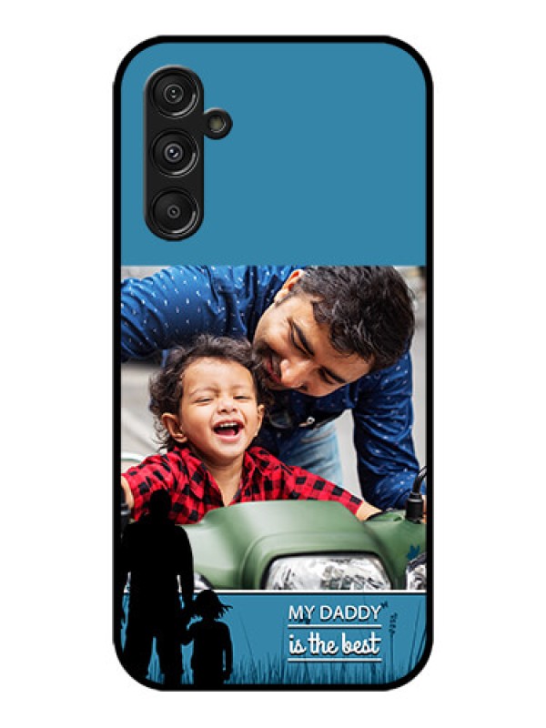 Custom Galaxy M34 5G Custom Metal Phone CaseBest Dad Design