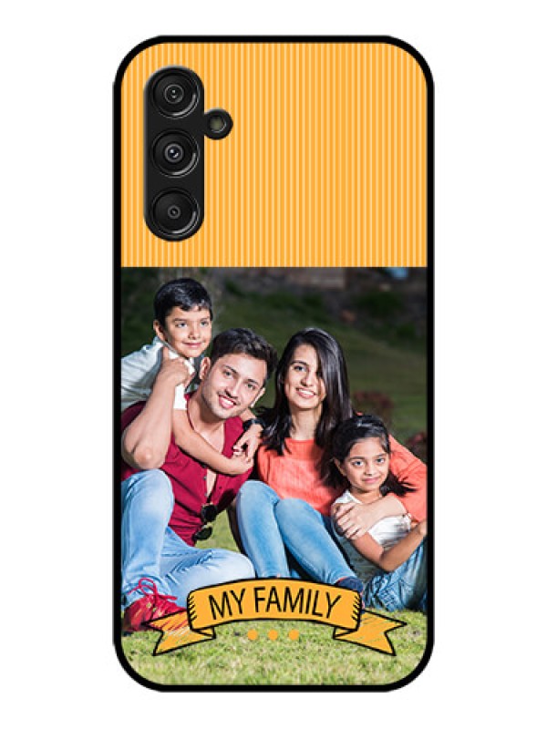 Custom Galaxy M34 5G Custom Metal Phone CaseMy Family Design