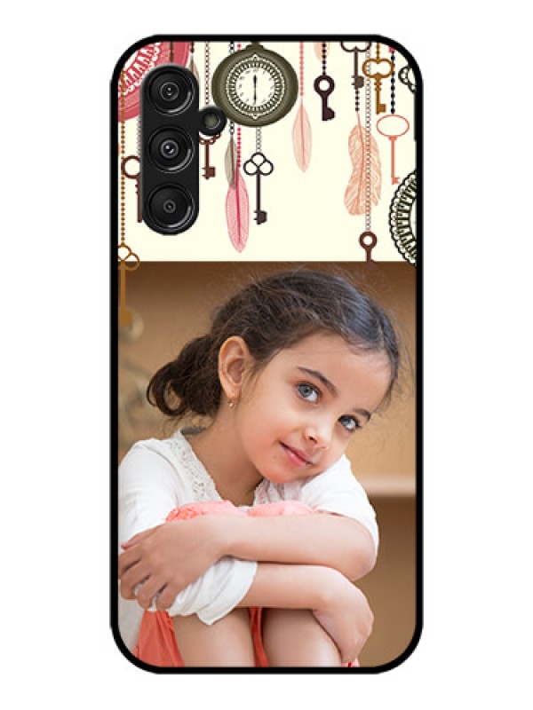 Custom Galaxy M34 5G Custom Metal Phone CaseBoho Style Design