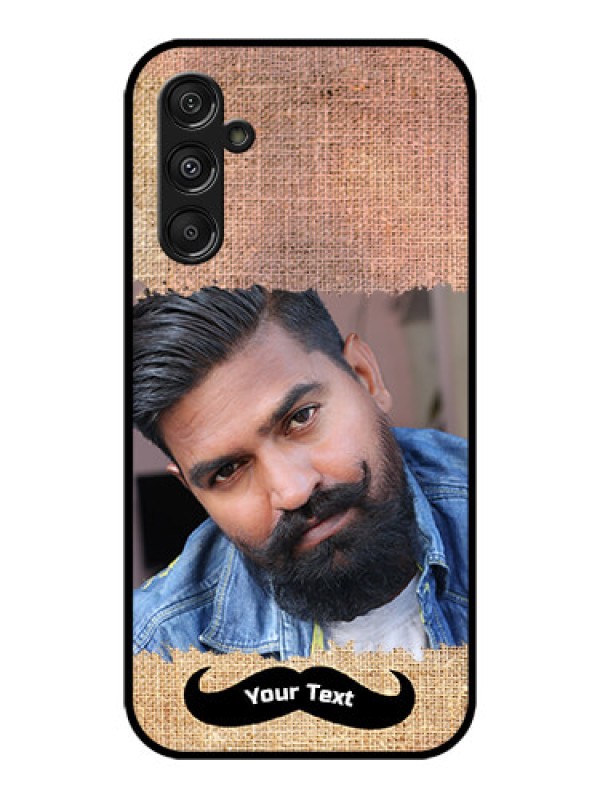 Custom Galaxy M34 5G Custom Metal Phone CaseWith Texture Design