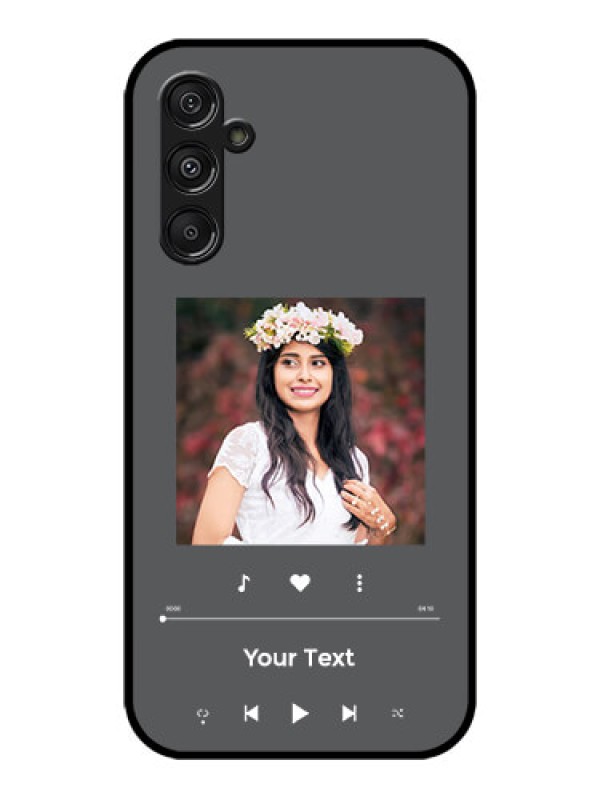 Custom Galaxy M34 5G Custom Metal Phone CasePlay The Music Design