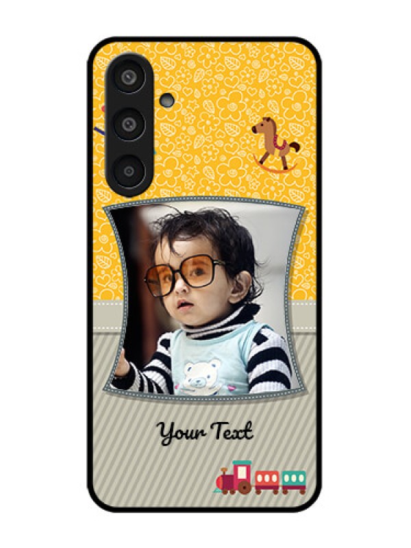 Custom Galaxy M35 5G Custom Metal Phone CaseBaby Picture Upload Design