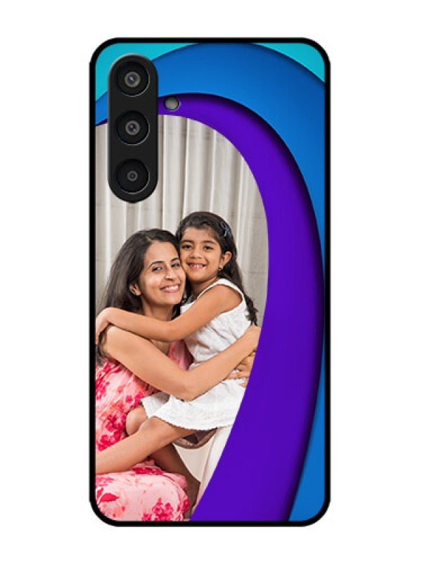 Custom Galaxy M35 5G Custom Metal Phone CaseSimple Pattern Design