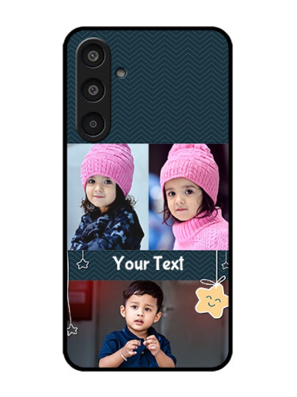 Custom Galaxy M35 5G Custom Metal Phone CaseHanging Stars Design