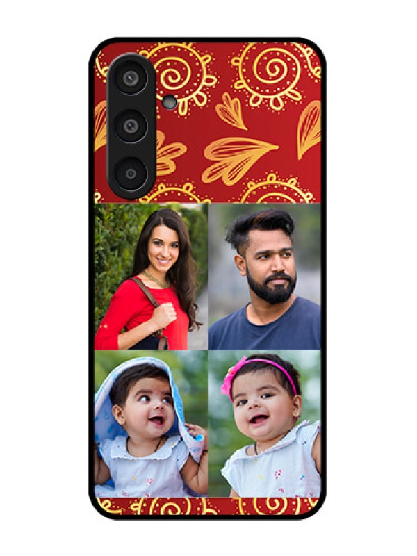 Custom Galaxy M35 5G Custom Metal Phone Case4 Image Traditional Design