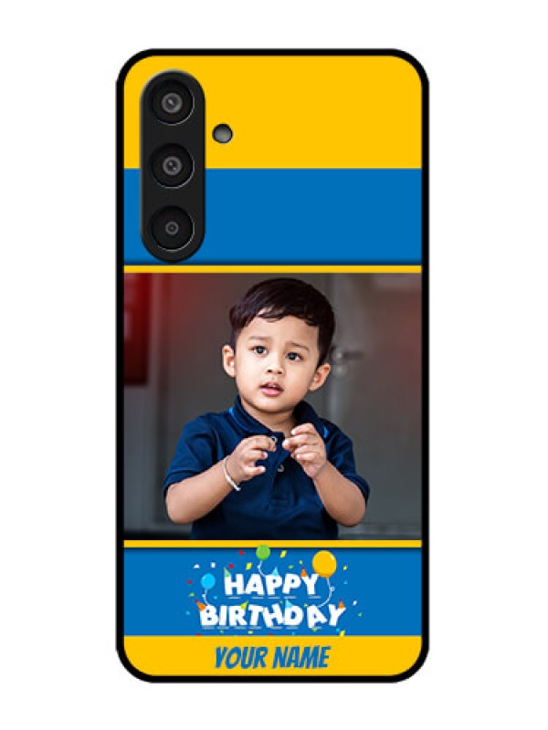 Custom Galaxy M35 5G Custom Metal Phone CaseBirthday Wishes Design