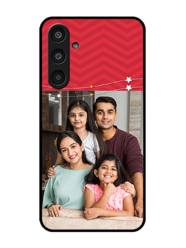 Custom Galaxy M35 5G Custom Metal Phone CaseHappy Family Design