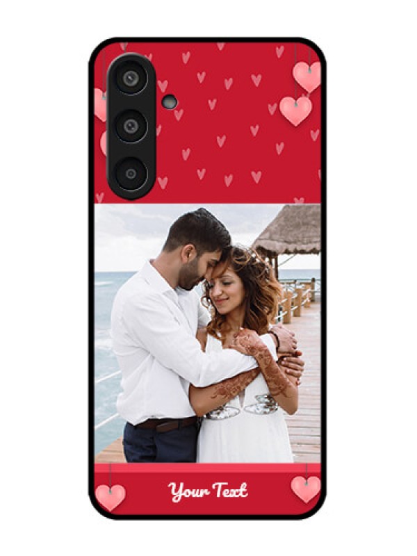 Custom Galaxy M35 5G Custom Metal Phone CaseValentines Day Design