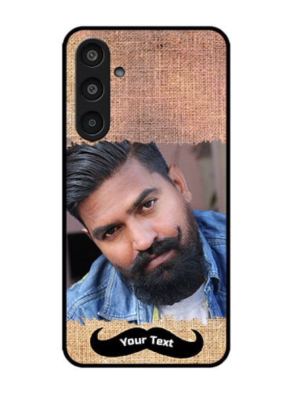 Custom Galaxy M35 5G Custom Metal Phone CaseWith Texture Design