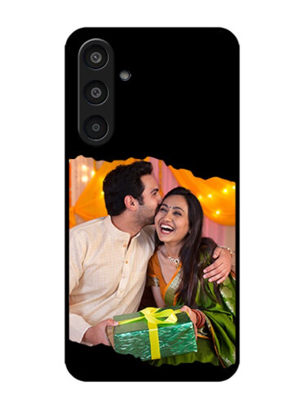 Custom Galaxy M35 5G Custom Metal Phone CaseTear - Off Design