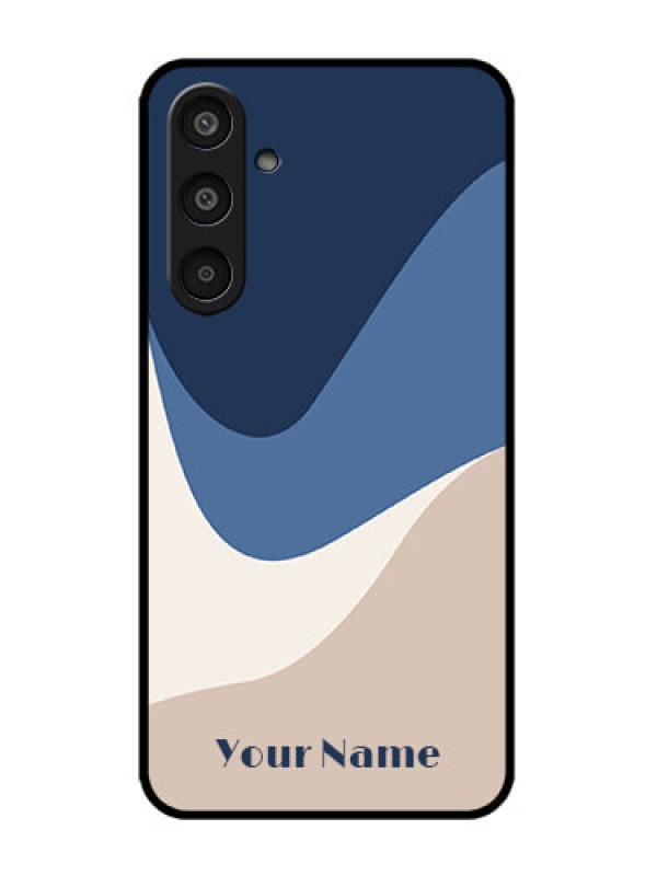 Custom Galaxy M35 5G Custom Metal Phone CaseAbstract Drip Art Design