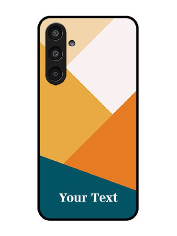 Custom Galaxy M35 5G Custom Metal Phone CaseStacked Multi - Colour Design