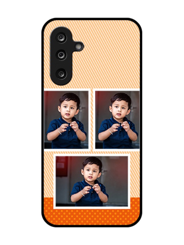 Custom Samsung Galaxy M36 5G Custom Metal Phone Case - Bulk Photos Upload Design