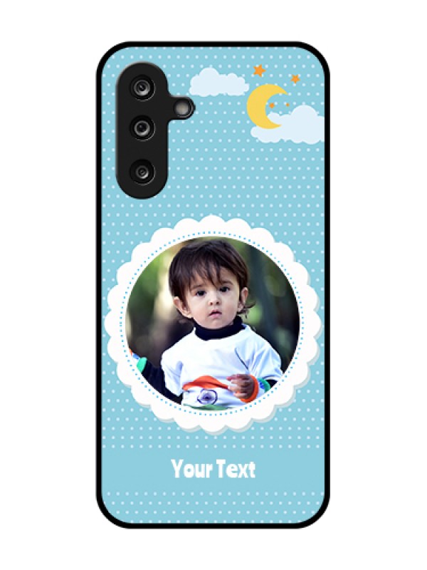 Custom Samsung Galaxy M36 5G Custom Metal Phone Case - Violet Pattern Design