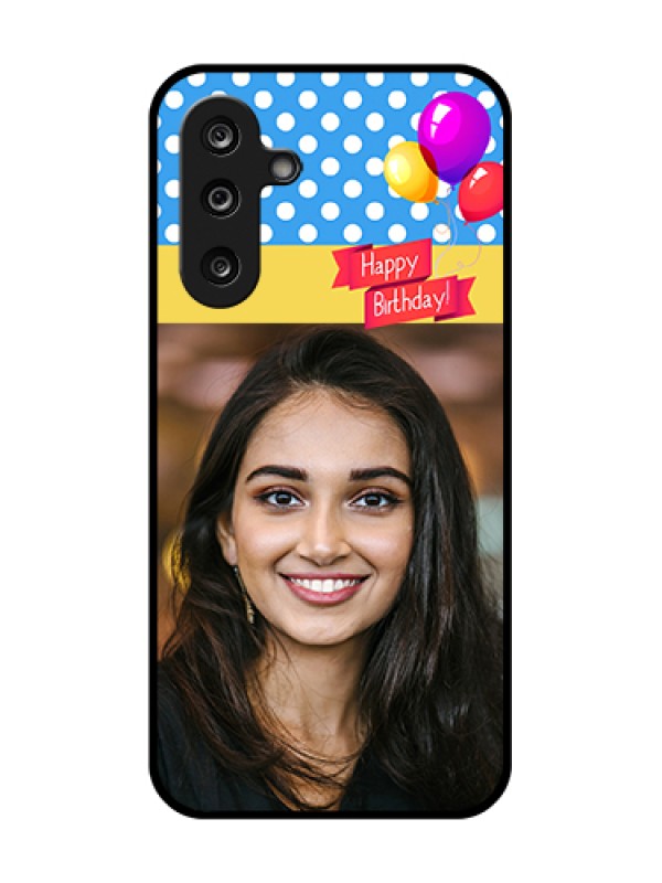 Custom Samsung Galaxy M36 5G Custom Metal Phone Case - Happy Birthday Design