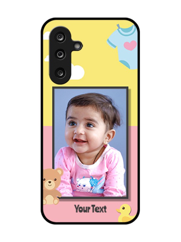Custom Samsung Galaxy M36 5G Custom Metal Phone Case - Kids 2 Color Design