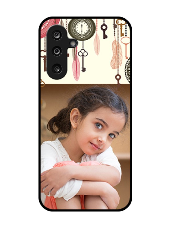 Custom Samsung Galaxy M36 5G Custom Metal Phone Case - Boho Style Design