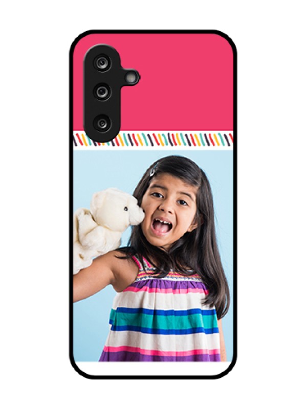 Custom Samsung Galaxy M36 5G Custom Metal Phone Case - Line Art Design