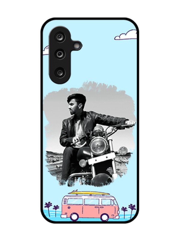 Custom Samsung Galaxy M36 5G Custom Metal Phone Case - Travel & Adventure Design