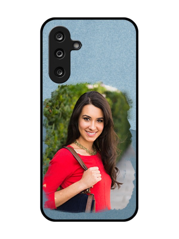 Custom Samsung Galaxy M36 5G Custom Metal Phone Case - Grunge Line Art Design