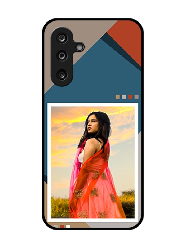 Custom Samsung Galaxy M36 5G Custom Metal Phone Case - Retro Color Pallet Design