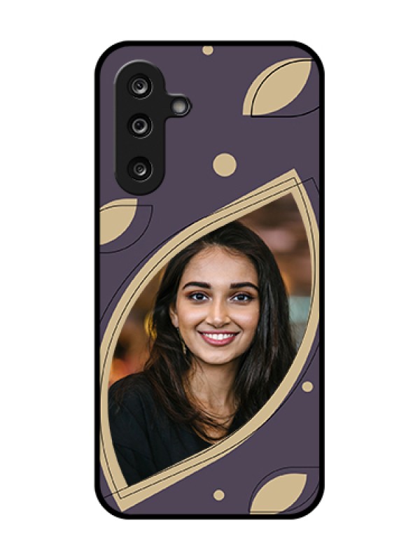 Custom Samsung Galaxy M36 5G Custom Metal Phone Case - Falling Leaf Design