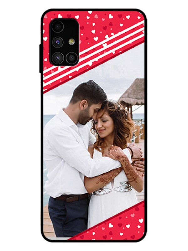 Custom Galaxy M51 Custom Metal Phone Case - Valentines Gift Design