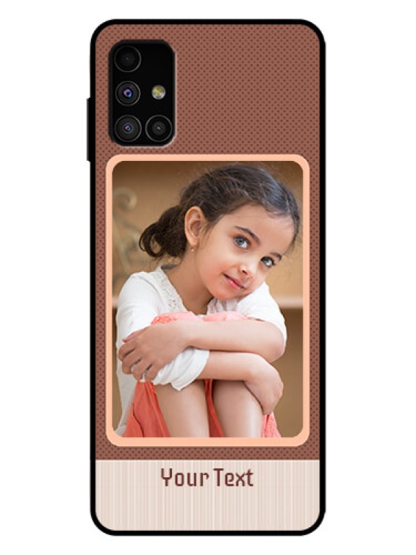 Custom Galaxy M51 Custom Metal Phone Case - Simple Pic Upload Design
