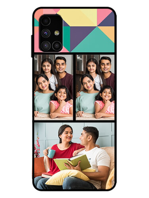 Custom Galaxy M51 Custom Metal Phone Case - Bulk Pic Upload Design